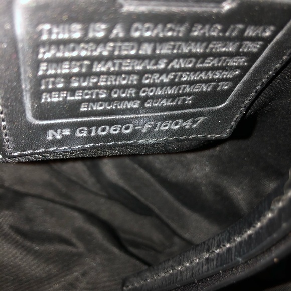 🟢🌼Navy Coach Purse with double straps - Picture 6 of 6